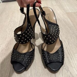 Valentino garavani size 7 Black Studded Women's Heels